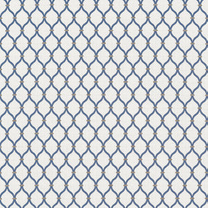 Thibaut Fabric Chandler Indigo W81938