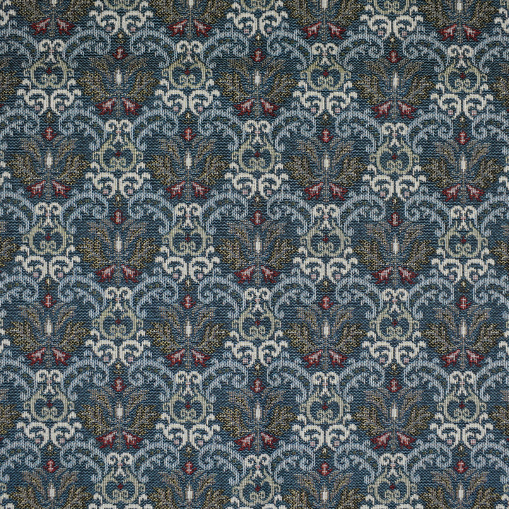 F3496 Midnight by Greenhouse Designer Fabric - 70% Polyester, 30% Cotton Mexico 50000 4.7" H, 3.9" V 54" - Swanky Fabrics -