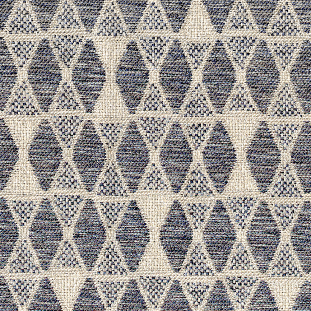 F5664 Indigo by Greenhouse Designer Fabric - 100% Polyester China 50000 14" H, 12.75" V 56" - Swanky Fabrics -