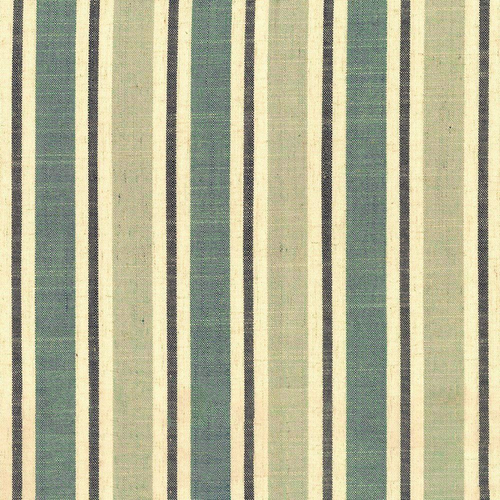 F5810 Blue by Greenhouse Designer Fabric - 75% Recycled Polyester, 25% Linen China 70000 4.5" H 57" - Swanky Fabrics -