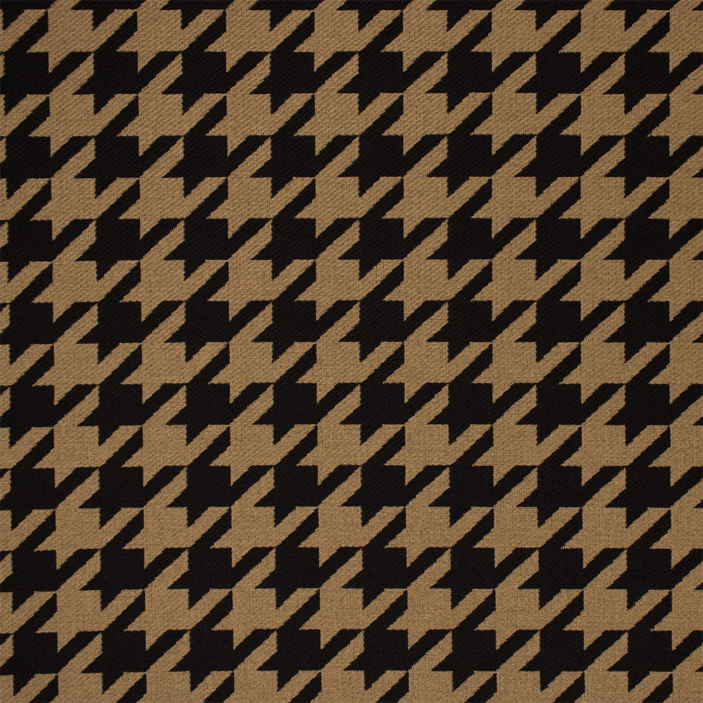 F6151 Black/Tan by Greenhouse Designer Fabric - 100% Polyester China 50000 2.38" H, 2.25" V 56" - Swanky Fabrics -