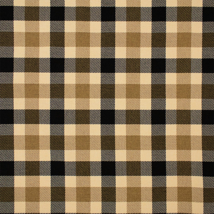 F6158 Black/Tan by Greenhouse Designer Fabric - 100% Polyester China 50000 4.75" H, 4.5" V 57" - Swanky Fabrics -