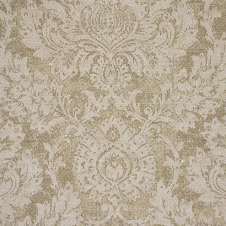 F6196 Taupe by Greenhouse Designer Fabric - 75% Cotton, 25% Linen Pakistan 17000 27.5" H, 24.75" V 55" - Swanky Fabrics -