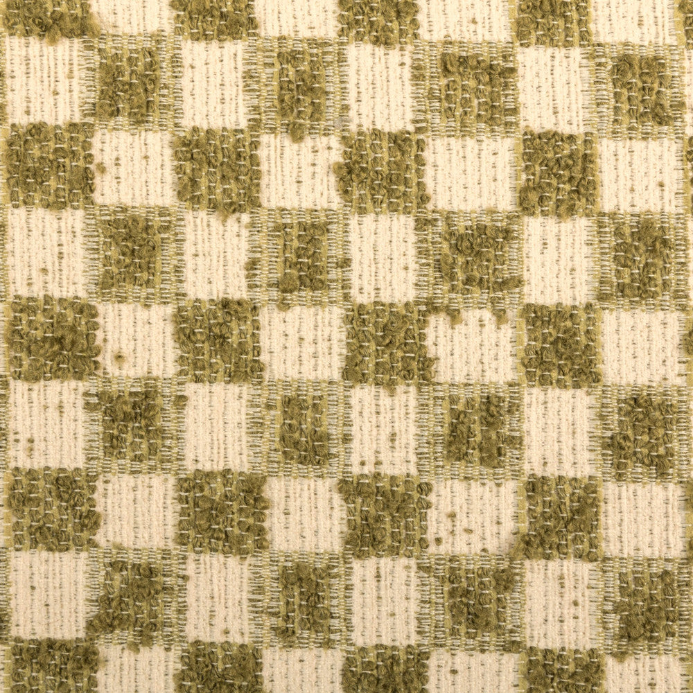 F6284 Matcha by Greenhouse Designer Fabric - 100% Polyester Belgium 21000 1.125" H, 1.125" V 54" - Swanky Fabrics -