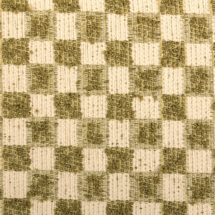 F6284 Matcha by Greenhouse Designer Fabric - 100% Polyester Belgium 21000 1.125" H, 1.125" V 54" - Swanky Fabrics -