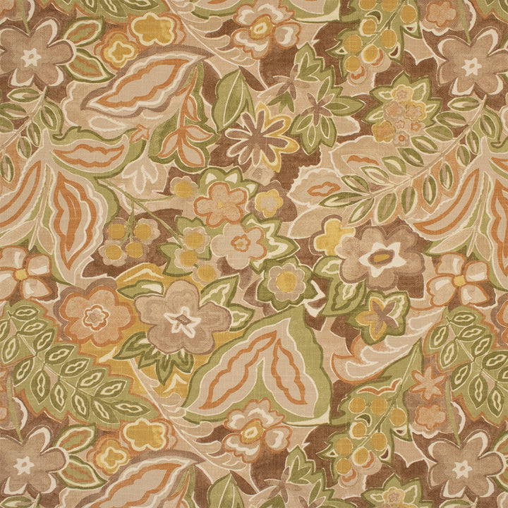 F6285 Foliage by Greenhouse Designer Fabric - 75% Cotton, 25% Linen Pakistan 17000 27.25" H, 24.75" V 55" - Swanky Fabrics -