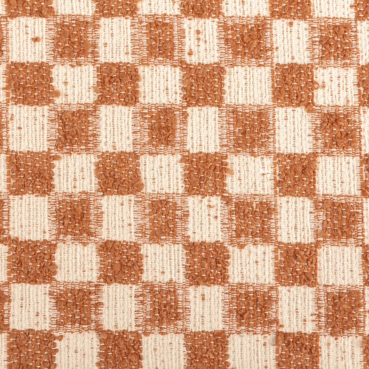 F6297 Ginger by Greenhouse Designer Fabric - 100% Polyester Belgium 21000 1.125" H, 1.125" V 54" - Swanky Fabrics -