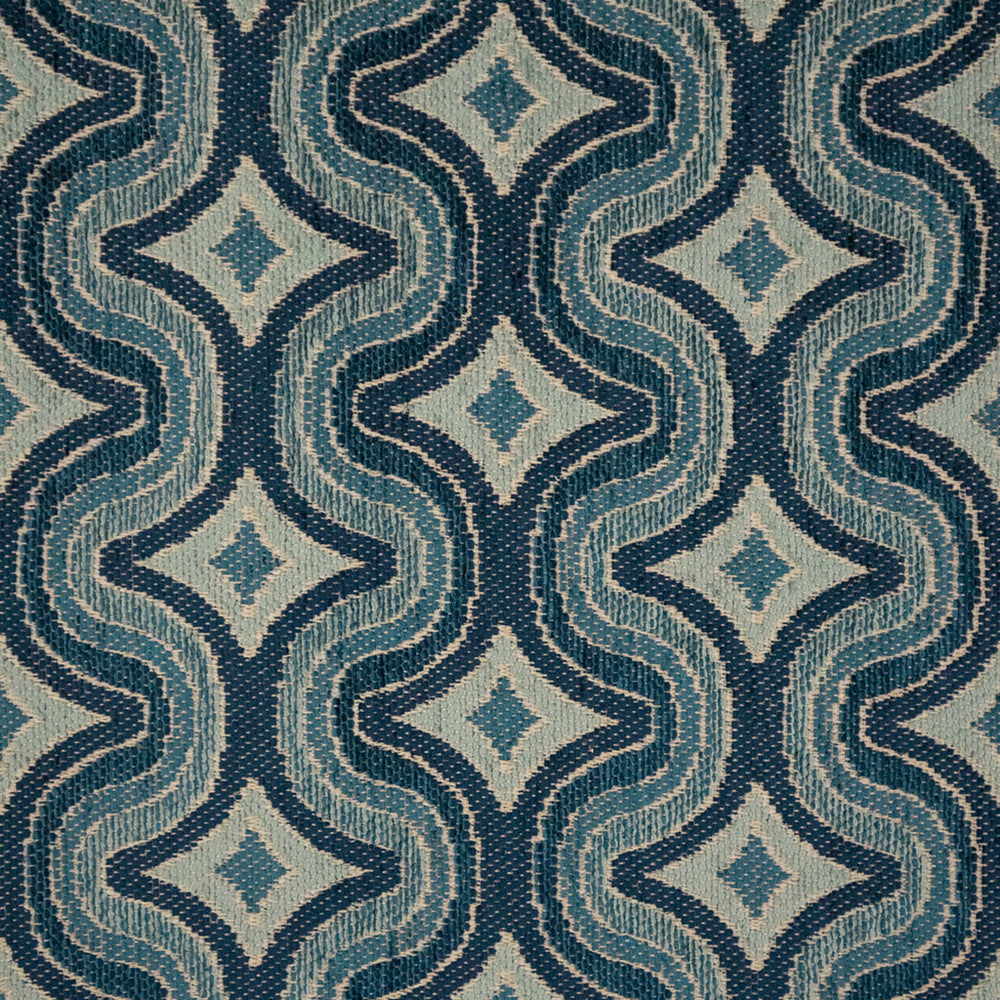 F6329 Waterfall by Greenhouse Designer Fabric - 71% Acrylic, 16% Polypropylene, 13% Polyester Belgium 102000 7.125" H, 12" V 54" - Swanky Fabrics -