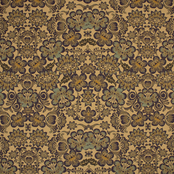 F6351 Flor by Greenhouse Designer Fabric - 100% Polyester Spain 80000 19.68" H, 19.68" V 55" - Swanky Fabrics -
