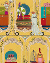 Mind the Gap Wallpaper FANCY TRIP Lemon (WP20776)