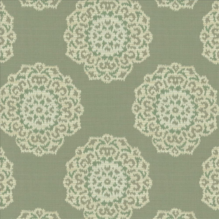 Faircrest Spa by Kasmir Designer Fabric 5142 50% Polyester
33% Rayon
17% Cotton
 USA </p><p>Repeat: Horizontal: 13 4/8 inches and Vertical: 13 4/8 inches 54 - Swanky Fabrics -