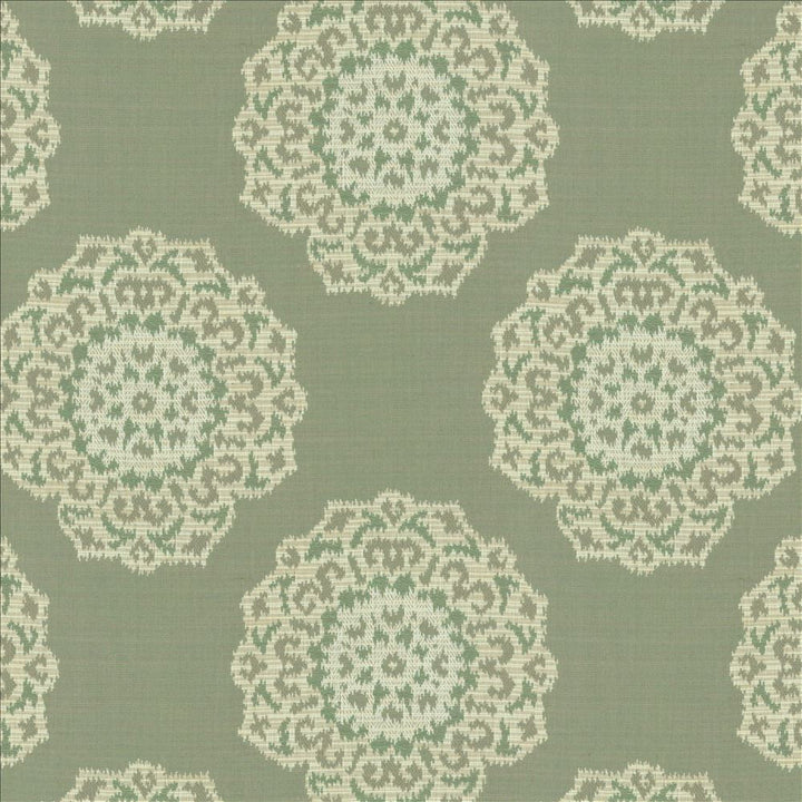 Faircrest Spa  by Kasmir Designer Fabric 5142 50% Polyester
33% Rayon
17% Cotton
 USA 30,000 Wyzenbeek Double Rubs Horizontal: 13 4/8 inches and Vertical: 13 4/8 inches 54  - Swanky Fabrics -