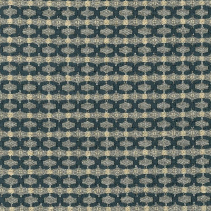 Falkirk Trellis Prussian by Kasmir Designer Fabric 1441 89% Cotton
6% Polyester
4% Acrylic
1% Nylon
 USA 9,000 Wyzenbeek Double Rubs </p><p>Repeat: Horizontal: 1 inches and Vertical: 1 inches 54 - Swanky Fabrics -