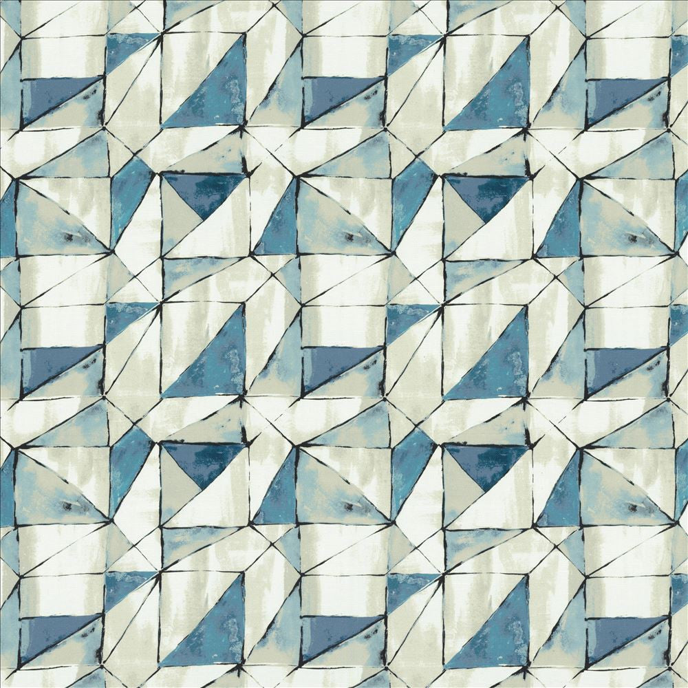 Falsetto Sea Blue by Kasmir Designer Fabric 1458 55% Linen
45% Cotton
 CHINA 12,500 Wyzenbeek Double Rubs </p><p>Repeat: Horizontal: 13 6/8 inches and Vertical: 13 2/8 inches 54 - Swanky Fabrics -
