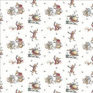 Kasmir Fabric Fantastic Mr Fox Fantastic Green