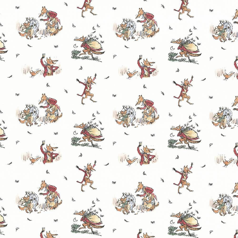 Fantastic Mr Fox Fantastic Green by Kasmir Designer Fabric 1445 100% Cotton TURKEY Not Tested Horizontal: 13 4/8 inches and Vertical: 12 5/8 inches 55 - Swanky Fabrics -
