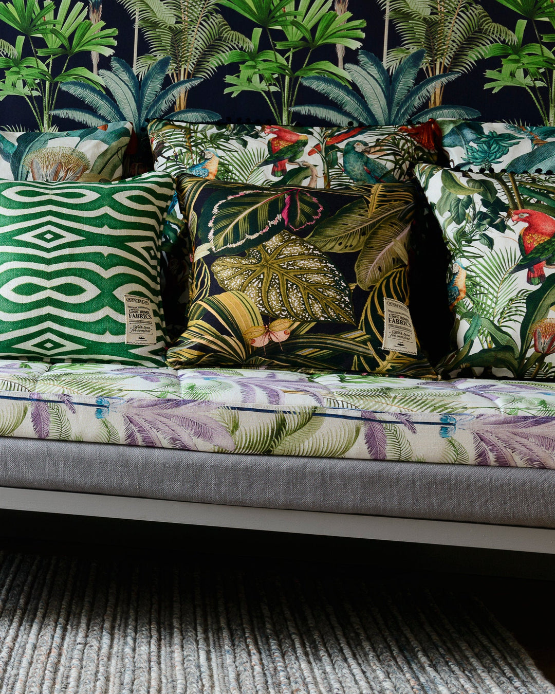 Amazonia linen fabric by Mind the Gap (FB00005), view 2