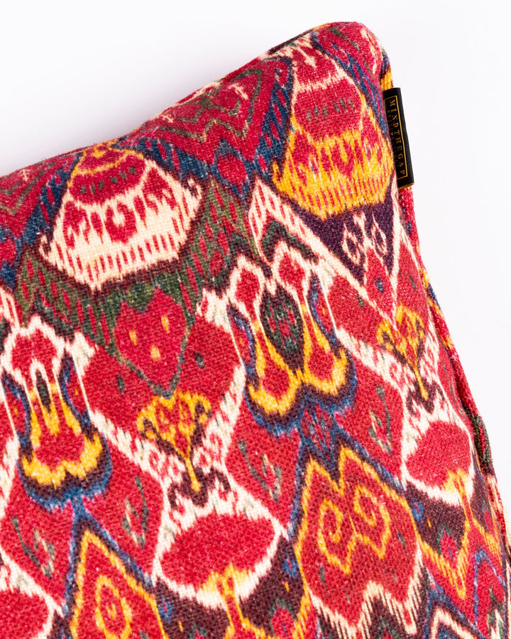 Uzbek Ikat linen fabric by Mind the Gap (FB00024), view 2