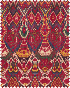 Mind the Gap Fabric Mind The Gap   UZBEK IKAT Linen (FB00024)