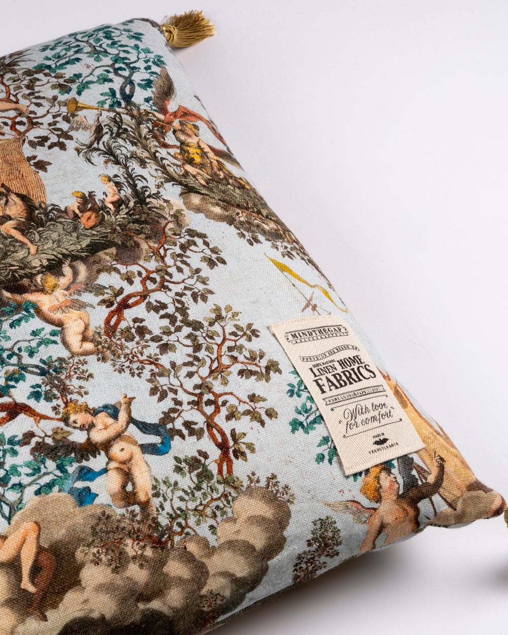 Journey To Eden linen fabric by Mind the Gap (FB00025), view 2