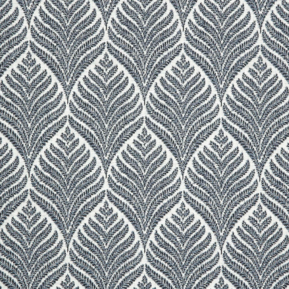 Linnaeus Indigo 146101-0001 by Sunbrella Designer Fabric 100% Sunbrella® Acrylic 22500 Horizontal: 7 in. and Vertical: 3.7 in. 54 in. - Swanky Fabrics -
