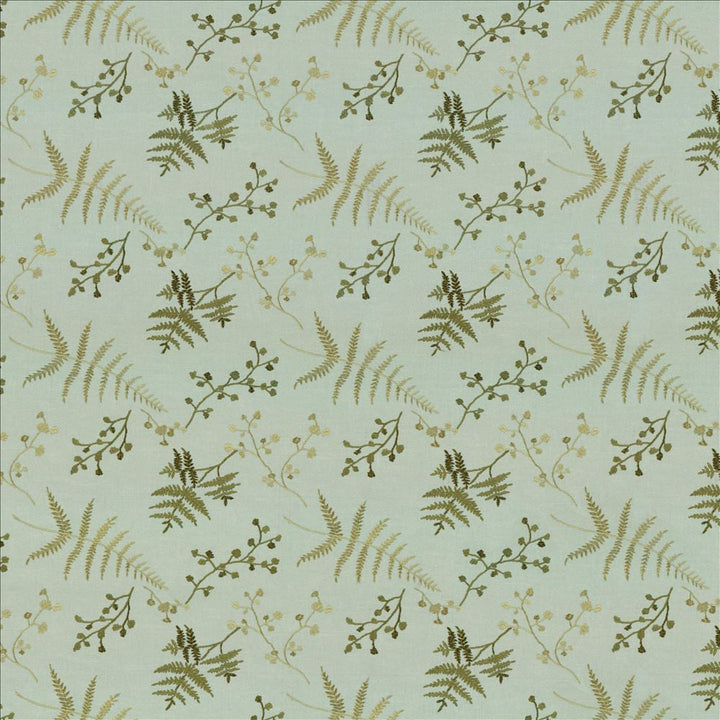 Fern Garden Caribe by Kasmir Designer Fabric 1443 100% Polyester
Embroidery
100% Rayon
 INDIA </p><p>Repeat: Horizontal: 12 7/8 inches and Vertical: 9 1/8 inches 52 - 55 - Swanky Fabrics -