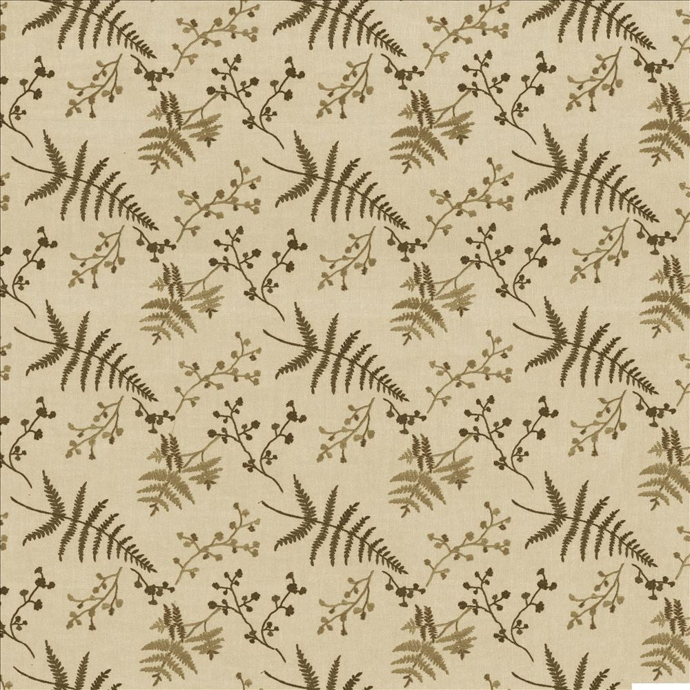 Fern Garden Mist by Kasmir Designer Fabric 1443 100% Polyester
Embroidery
100% Rayon
 INDIA </p><p>Repeat: Horizontal: 12 7/8 inches and Vertical: 9 1/8 inches 52 - 55 - Swanky Fabrics -