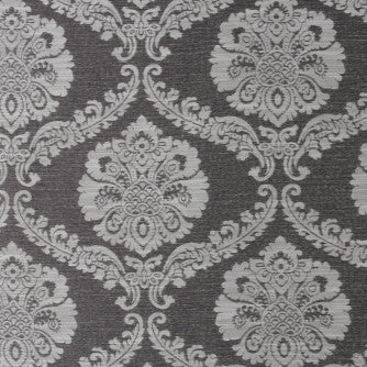 Lucia Charcoal by Mitchell Designer Fabric #1804 60% Viscose,40% Polyester China </p><p>Repeat: Horizontal: 15 and Vertical: 13.75 60 - Swanky Fabrics -