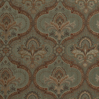 Giverny Olive by Mitchell Designer Fabric #1815 100% Polyester China </p><p>Repeat: Horizontal: 7.7 and Vertical: 8.7 60 - Swanky Fabrics -