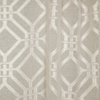 Evoke Fog by Mitchell Designer Fabric #1902 100% Polyester Turkey </p><p>Repeat: Horizontal: 11.4 and Vertical: 11.2 59 - Swanky Fabrics -