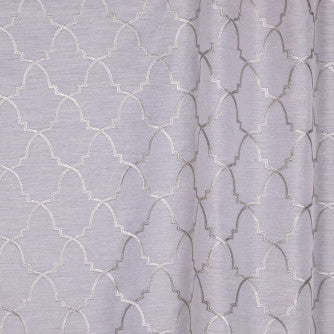 Lacroix Silver by Mitchell Designer Fabric #1902 100% Polyester Turkey </p><p>Repeat: Horizontal: 3.5 and Vertical: 4.1 59 - Swanky Fabrics -