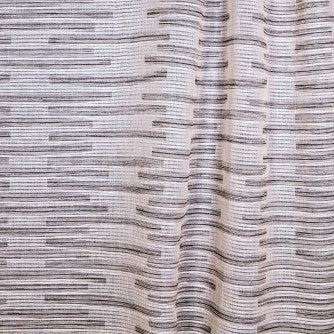 Defined Chrome by Mitchell Designer Fabric #1902 75% Polyester, 25% Linen Turkey </p><p>Repeat: Horizontal: 11.5 and Vertical: 23 59 - Swanky Fabrics -