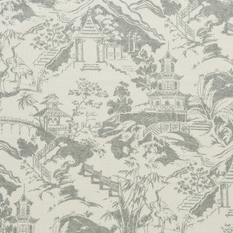 Mandarin Pearl by Mitchell Designer Fabric #1905 100% Cotton Spain </p><p>Repeat: Horizontal: 13.5 and Vertical: 27 54 - Swanky Fabrics -