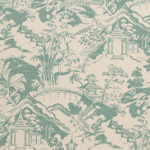 Mitchell Fabric Mandarin Seafoam