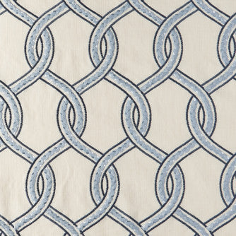 Arvada Marina by Mitchell Designer Fabric #2003 73% Cotton,27% Polyester India </p><p>Repeat: Horizontal: 4.5 and Vertical: 9.25 54 - Swanky Fabrics -