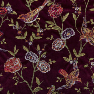 Mitchell Fabric Birdland Red