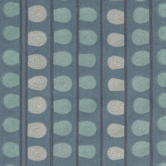 Eastview Storm by Mitchell Designer Fabric #2104 70% Viscose, 30% Linen India </p><p>Repeat: Horizontal: 10.5 and Vertical: 6 55 - Swanky Fabrics -