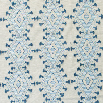 Gateway Bluebell by Mitchell Designer Fabric #2104 71% Polyester, 29% Cotton India </p><p>Repeat: Horizontal: 6.5 and Vertical: 6.25 52 - Swanky Fabrics -