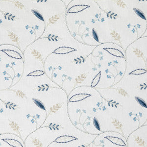 Mitchell Fabric Plentiful Bluejay
