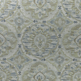 Zarin Ecru by Mitchell Designer Fabric #2106 67% Viscose,33% Linen Imported </p><p>Repeat: Horizontal: 27 and Vertical: 27 54 - Swanky Fabrics -