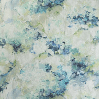 Delighted Water by Mitchell Designer Fabric #2203 100% Cotton Imported </p><p>Repeat: Horizontal: 26.75 and Vertical: 25 54.25 - Swanky Fabrics -