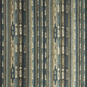 Jazzy Stripe Indigo by Mitchell Designer Fabric #2204 100% Polyester Imported </p><p>Repeat: Horizontal: 13.5 and Vertical: 13.5 54 - Swanky Fabrics -