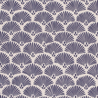 Lakeside Navy by Mitchell Designer Fabric #2303 100% Cotton Imported </p><p>Repeat: Horizontal: 6.75 and Vertical: 6.75 54 - Swanky Fabrics -