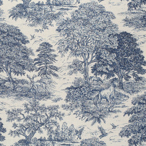 Mitchell Fabric Yearning Bluebell