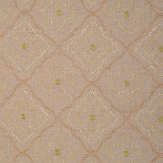 Leonardo Taupe by Mitchell Designer Fabric #2404 85% Polyester, 15% Linen Imported </p><p>Repeat: Horizontal: 7.75 and Vertical: 8 40 - Swanky Fabrics -