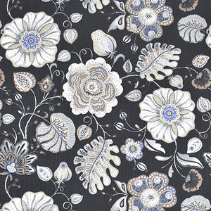 Carole Fabric Art Of Being Charcoal
