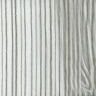 For Two Bronze by Carole Designer Fabric Sheer Wonder 100% Polyester TURKEY 1" H 118" - Swanky Fabrics -