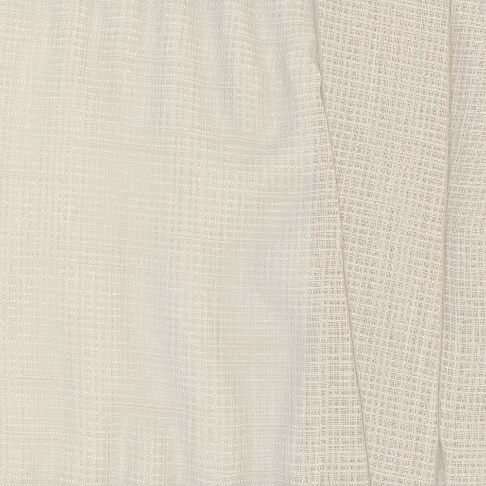 Palm Coast Ivory by Carole Designer Fabric 100% Polyester Turkey N/A Horizontal: 0 and Vertical: 0 130 - Swanky Fabrics -