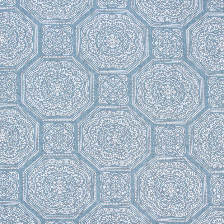 Lasting Friendship Sky by Carole Designer Fabric Desert Wanderer 50% Polyester, 50% Cotton India N/A Horizontal: 17125 and Vertical: 155 52 - Swanky Fabrics -