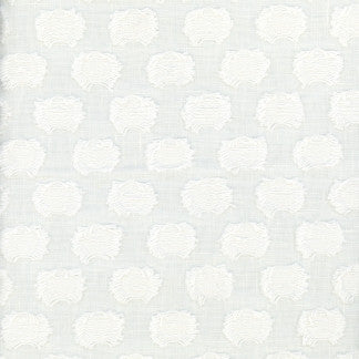 Slumber Party Ivory by Carole Designer Fabric Second Nature 61% Cotton, 39% Linen India N/A 2" V, 1 3/4" H 55" - Swanky Fabrics -